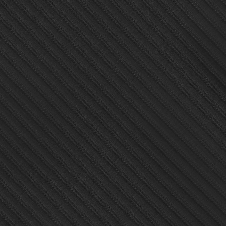 {[en]:Dark Charcoal Gray Grosgrain Silk Pocket Square