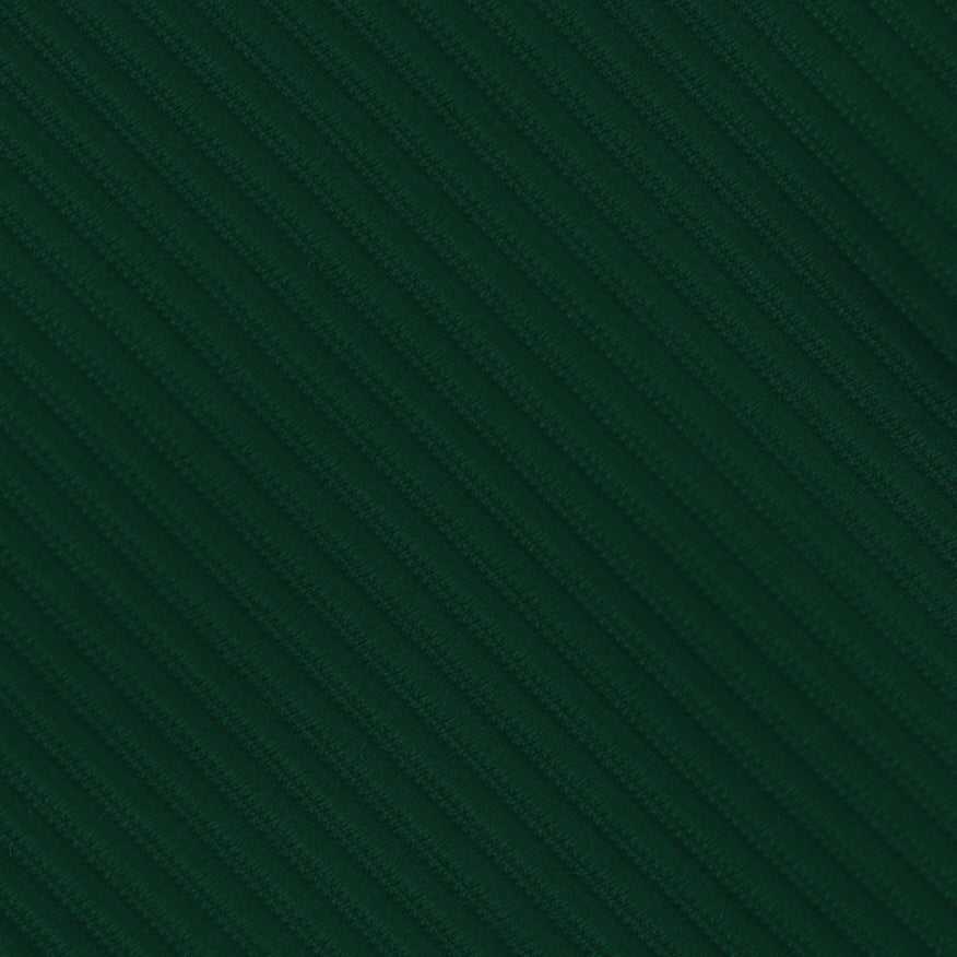 {[en]:Forest Green Grosgrain Silk Pocket Square