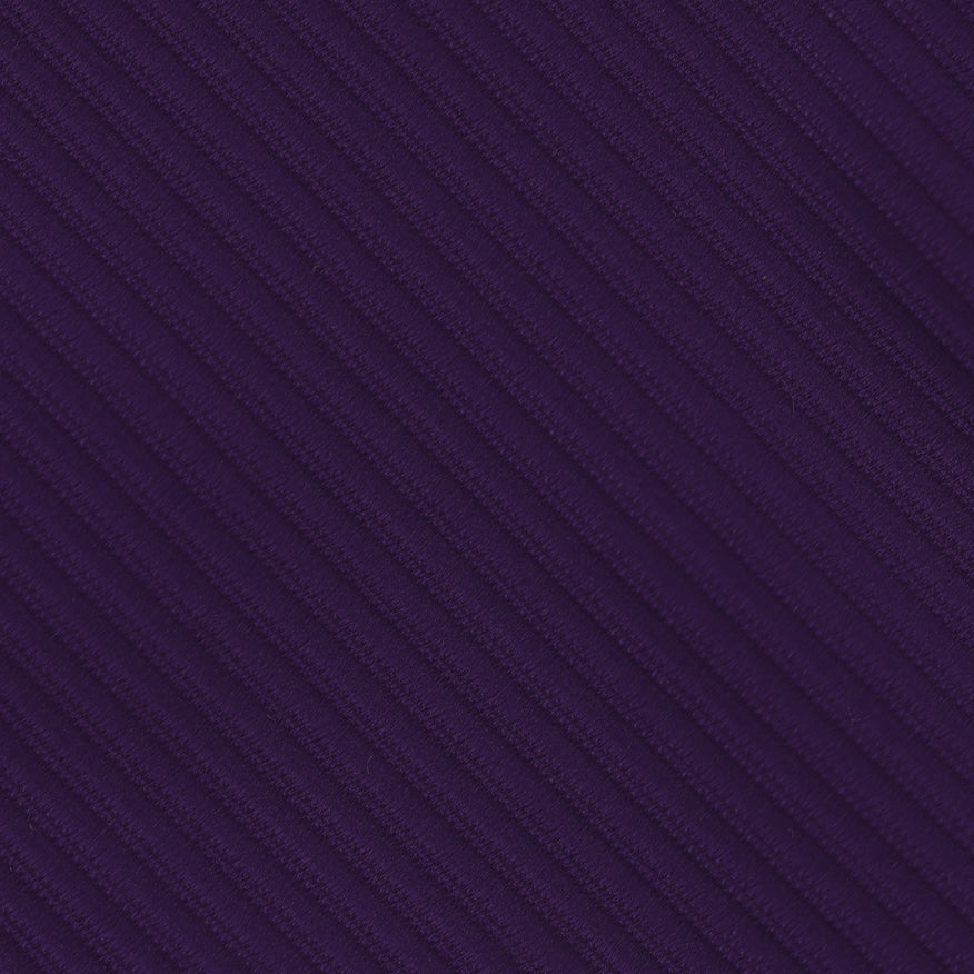 {[en]:Purple Grosgrain Silk Pocket Square