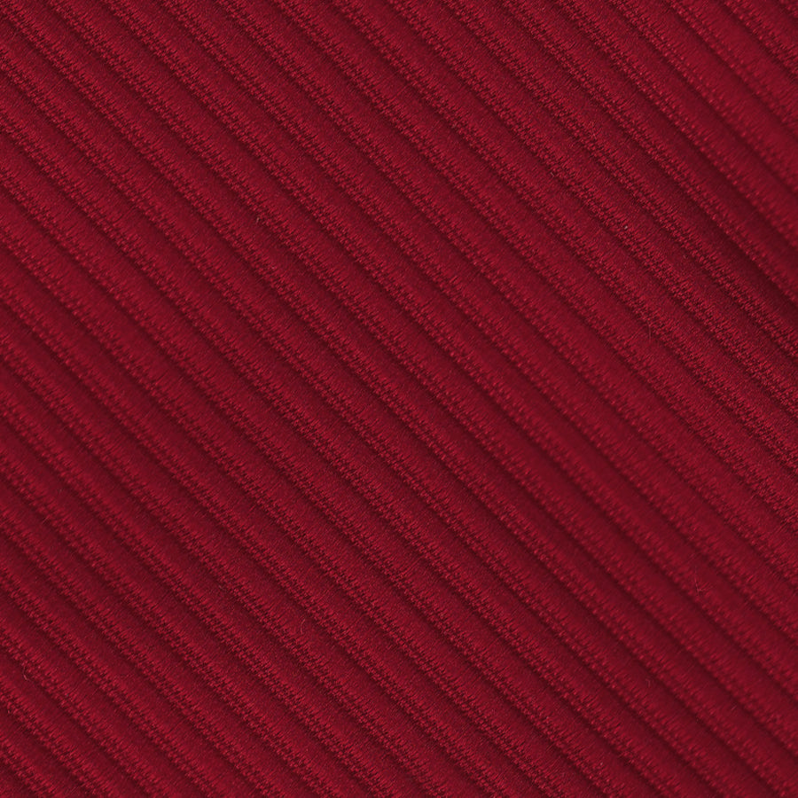 {[en]:Red Grosgrain Silk Pocket Square