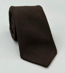 Dark Chocolate Cashmere Tie GCT-3