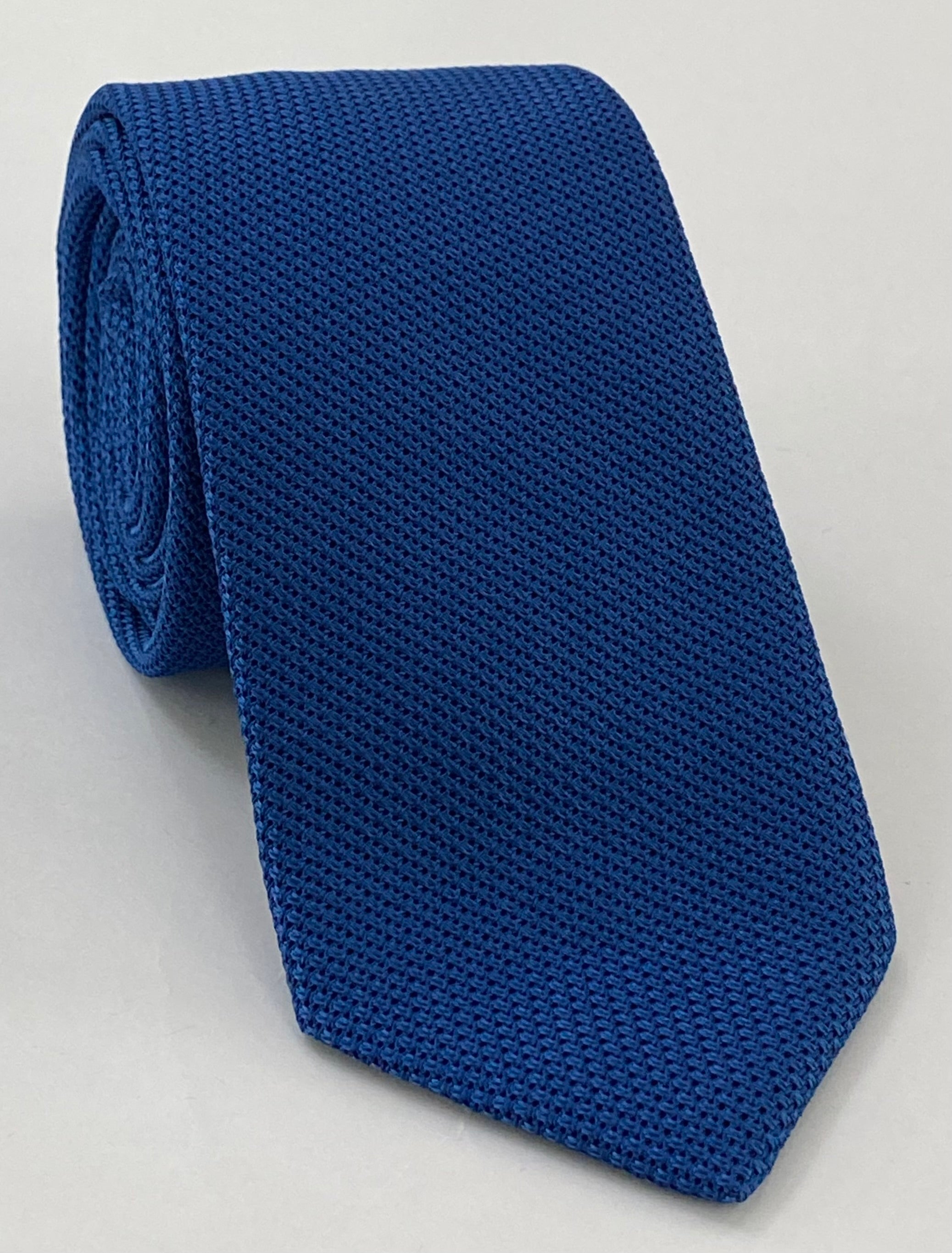 Blue Grenadine Fina Silk Tie GFT-13