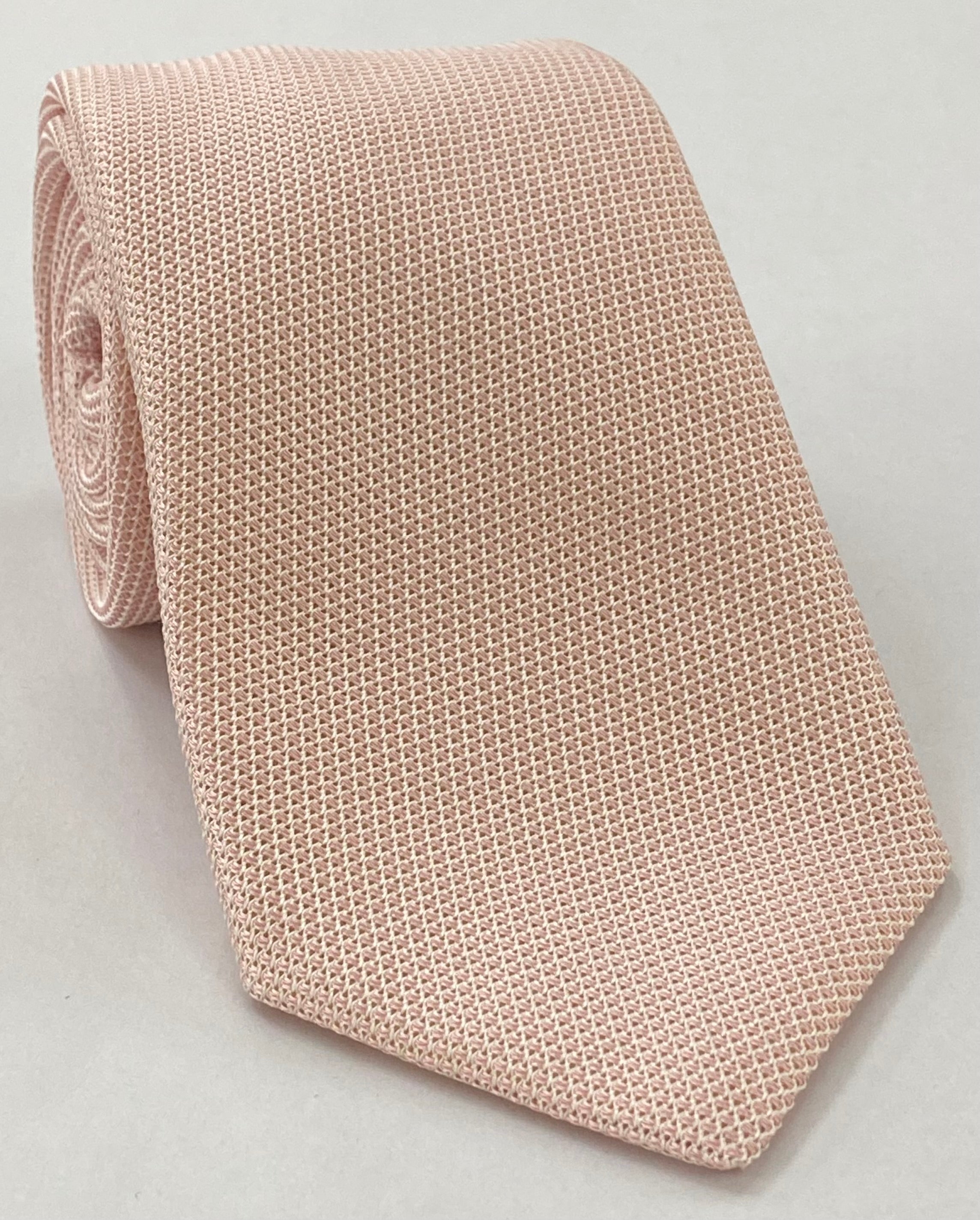 Pink/Silver Grenadine Fina Silk Tie GFT-25