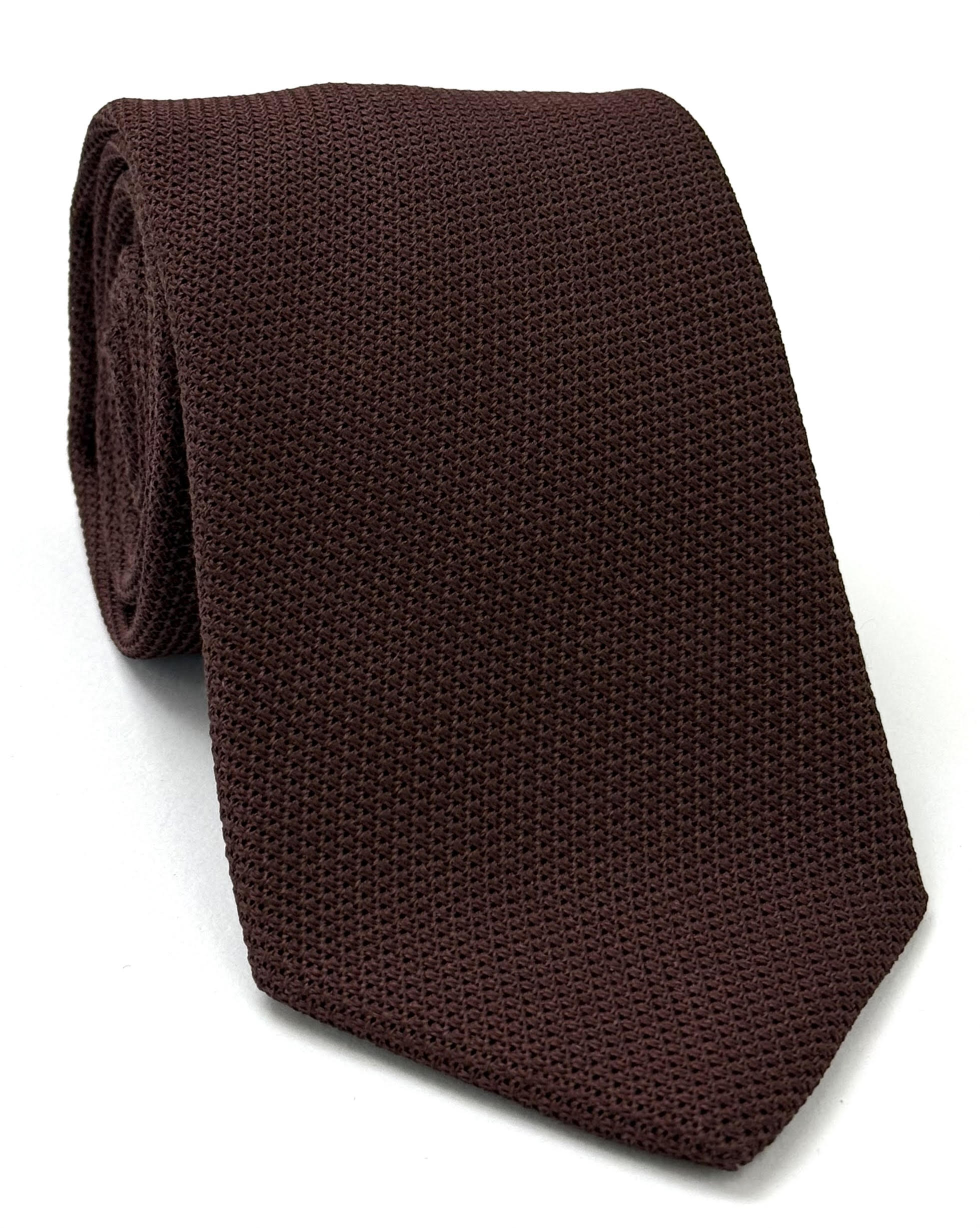 勃艮第紅石榴石細緻絲綢領帶 GFT-3