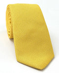 Corn Yellow Grenadine Fina Silk Tie GFT-27