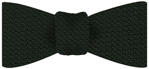 フォレストグリーン・グレナディン・グロッサ・シルク蝶ネクタイ #GGBT-16