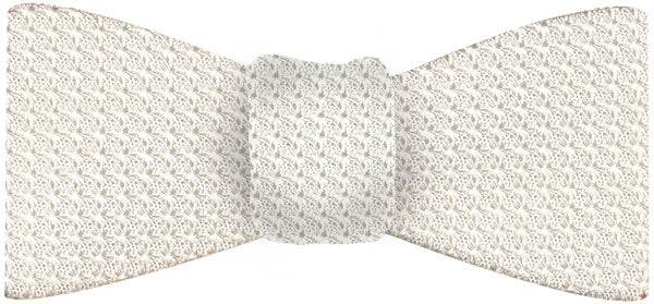 ホワイト・グレナディン・グロッサ シルク蝶ネクタイ #GGBT-24