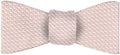 Pink/Silver Grenadine Grossa Silk Bow Tie GGBT-25