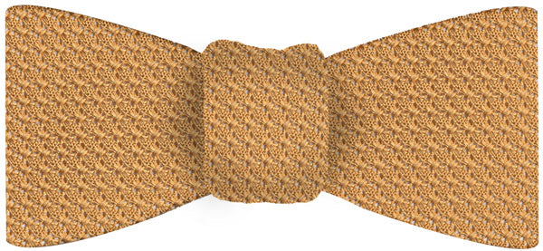 Cream Grenadine Grossa Silk Bow Tie #GGBT-30
