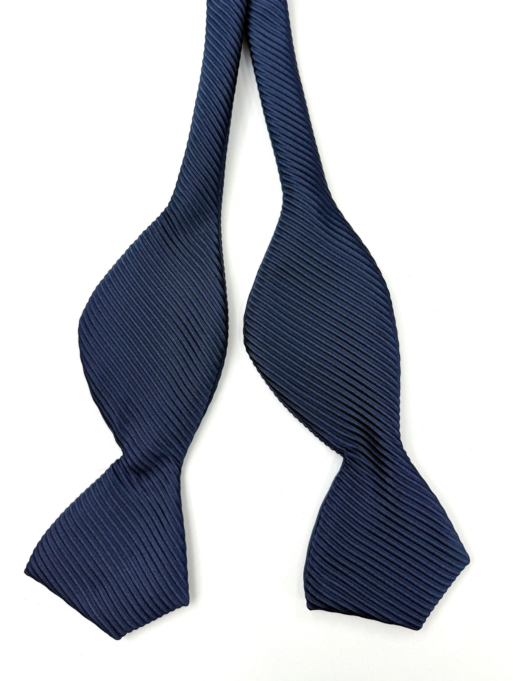 Midnight Blue Grosgrain Silk Bow Tie GGRBT-7