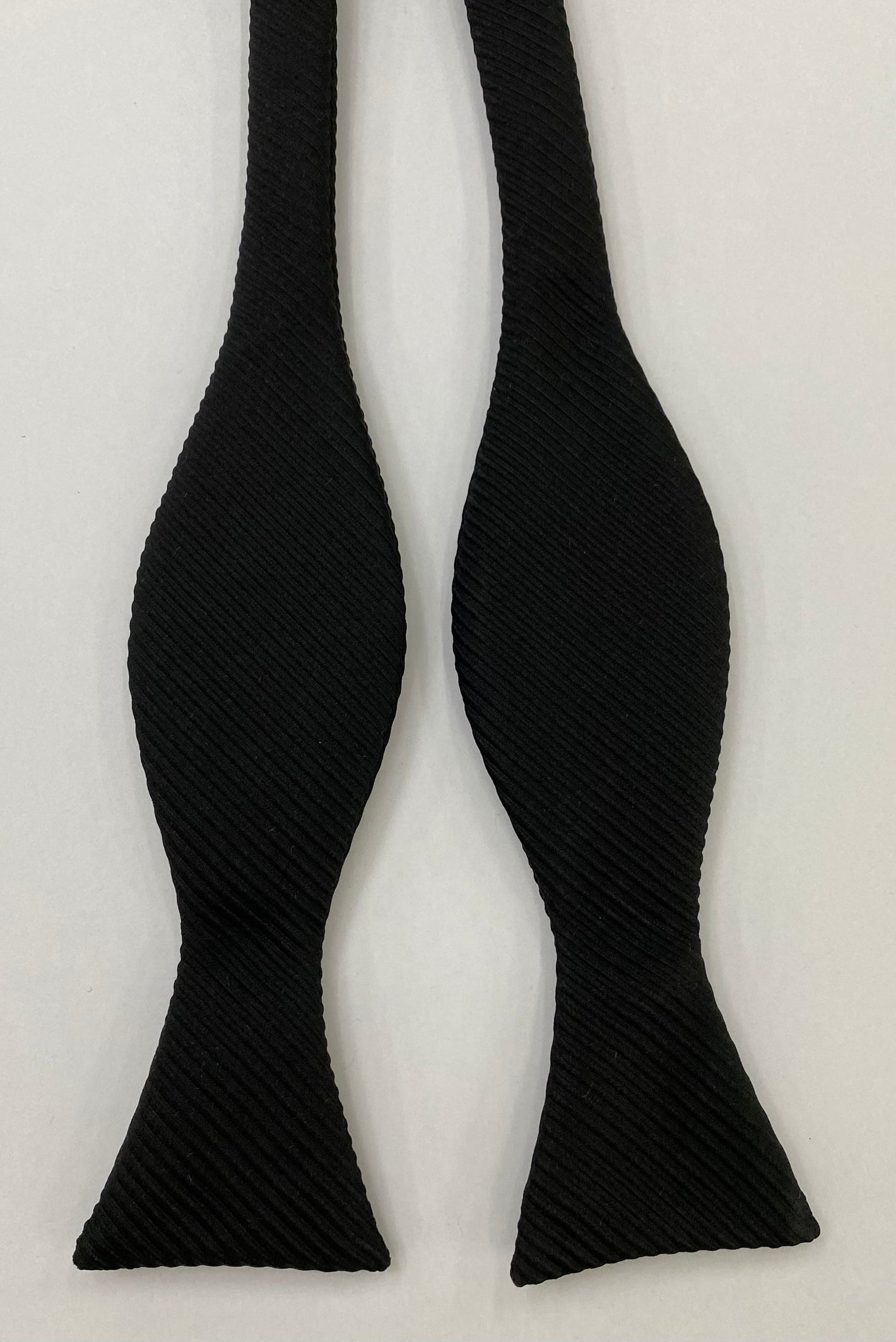 블랙 그로그랭 실크 보타이 GGRBT-8