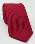 Red Grosgrain Silk Tie GGRT-2