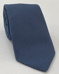 Slate Blue Grenadine Grossa Silk Tie GGT-12
