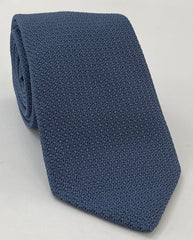 Slate Blue Grenadine Grossa Silk Tie GGT-12