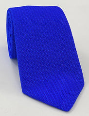Royal Blue Grenadine Grossa Silk Tie GGT-14