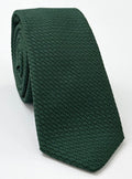 Forest Green Grenadine Grossa Silk Tie GGT-16