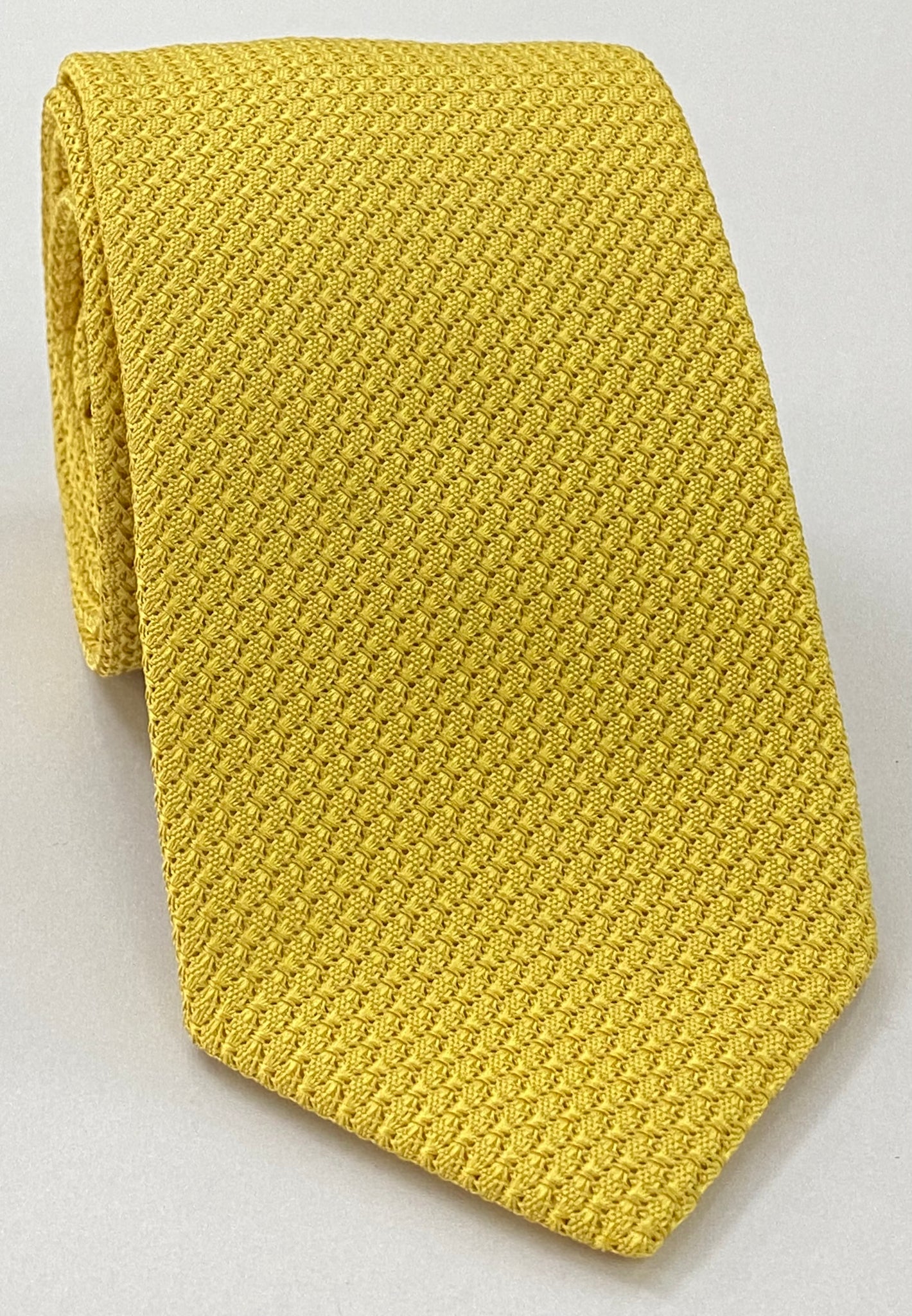 옥수수 옐로우 그레나딘 그로사 실크 타이 #GGT-27