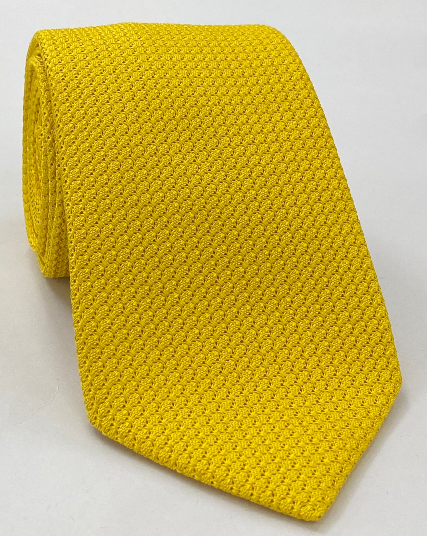 Yellow Gold Grenadine Grossa Silk Tie GGT-29