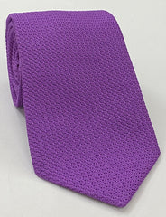 Magenta Grenadine Grossa Silk Tie #GGT-33