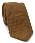 Chocolate Grenadine Grossa Silk Tie GGT-4