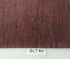 深燒橙色與午夜藍雙色亞麻領帶 GLT-3