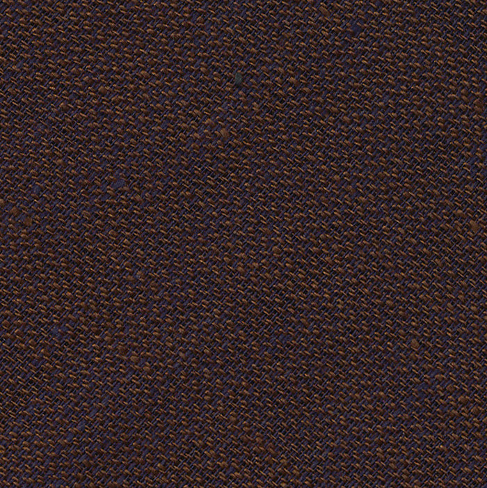 {[en]:Dark Chocolate (Chocolate & Midnight Blue) Linen Pocket Square