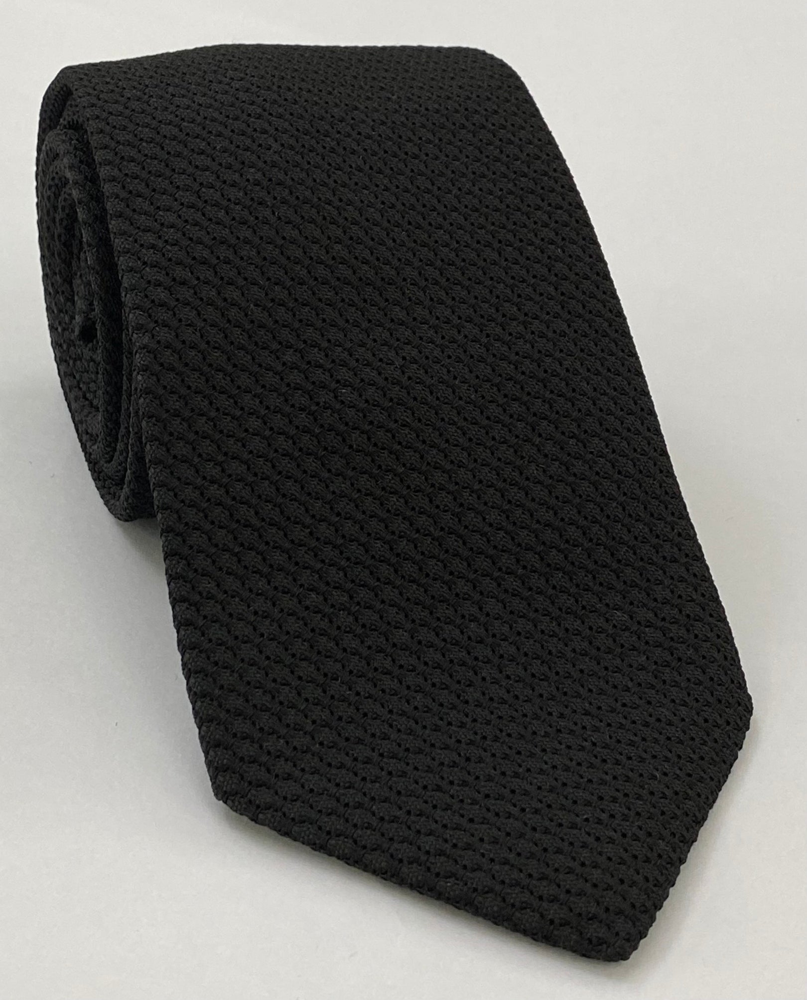 블랙 프로메테오 그레나딘 실크 타이 GPMT-5