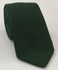 Forest Green Prometeo Grenadine Silk Tie #GPMT-9
