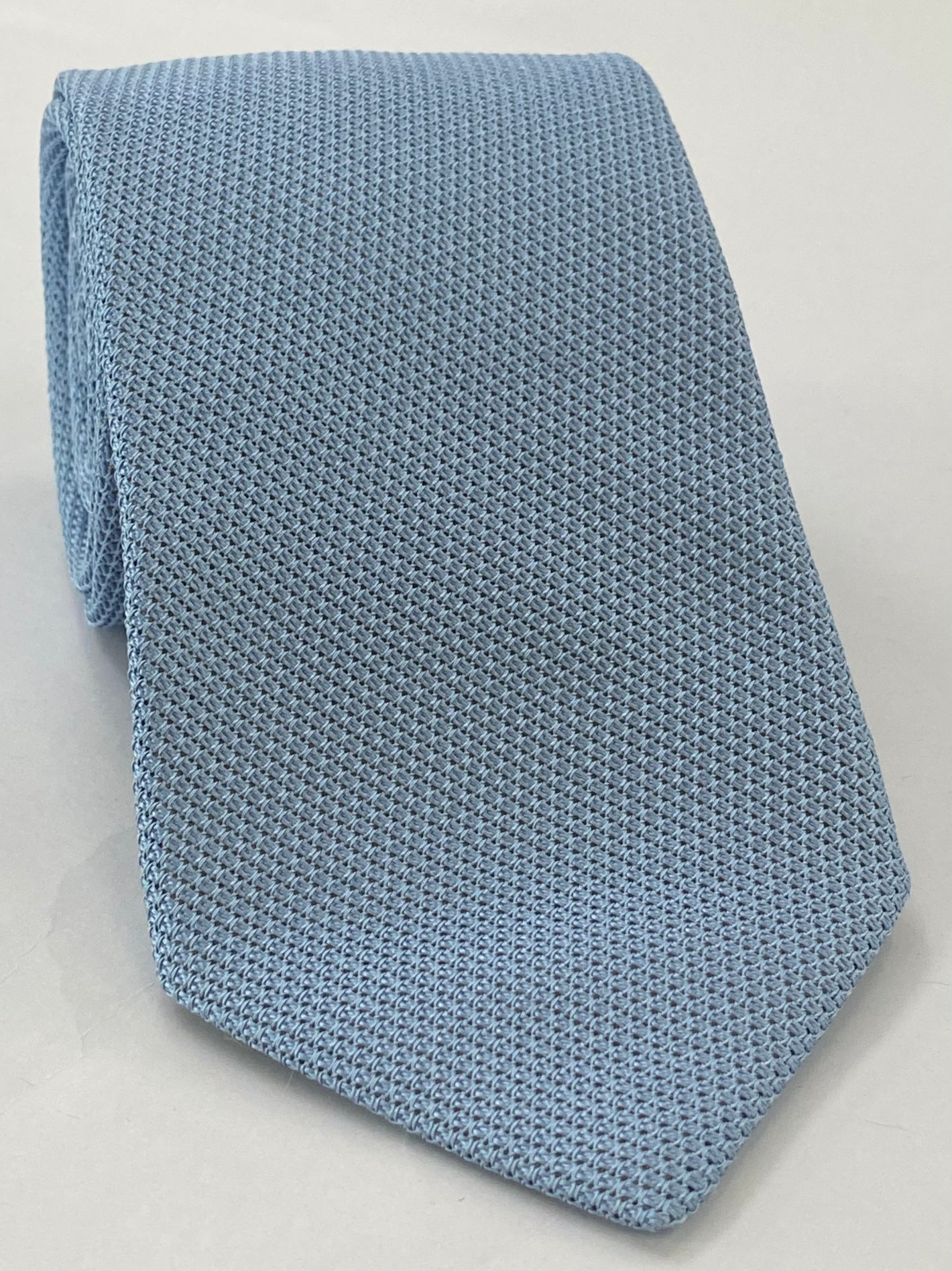 파우더 블루 피콜라 그레나딘 실크 타이 GPT-10