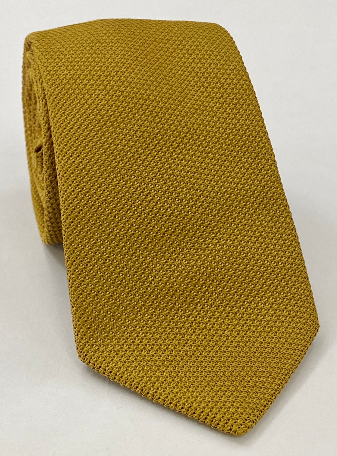 다크 골드 피콜라 그레나딘 실크 타이 #GPT-17