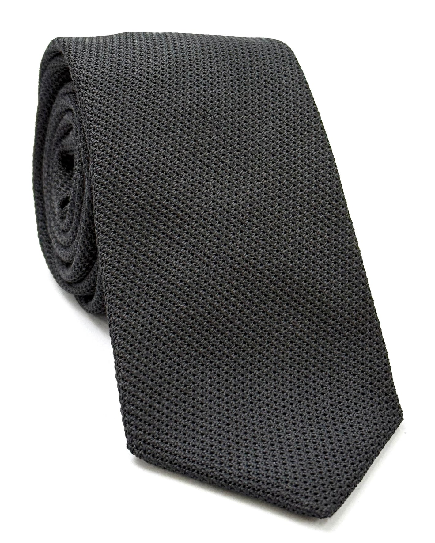 黑色小格紅石榴絲綢領帶 GPT-6