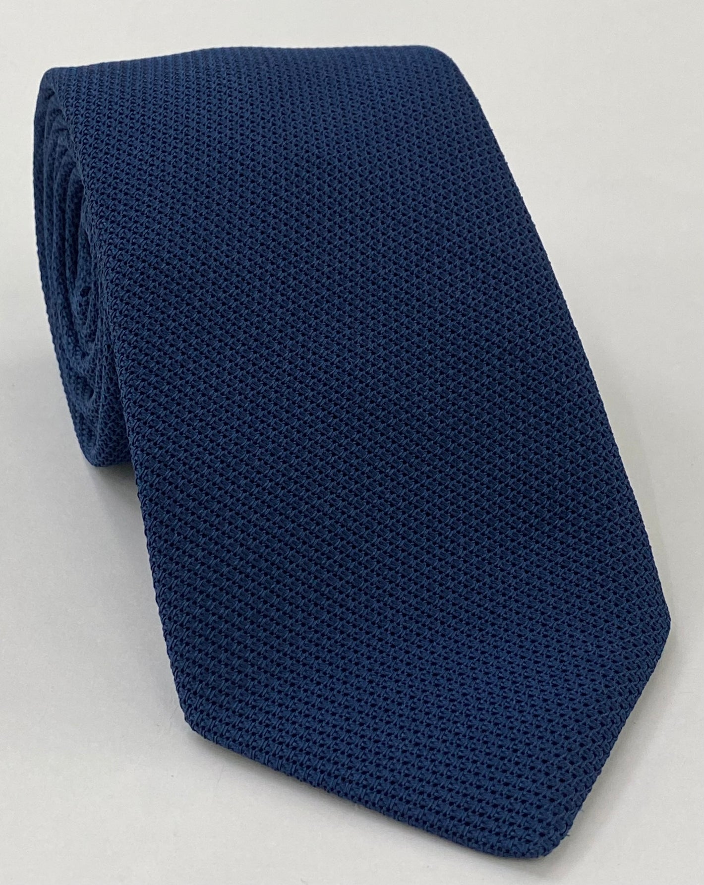 네이비 블루 피콜라 그레나딘 실크 타이 GPT-8