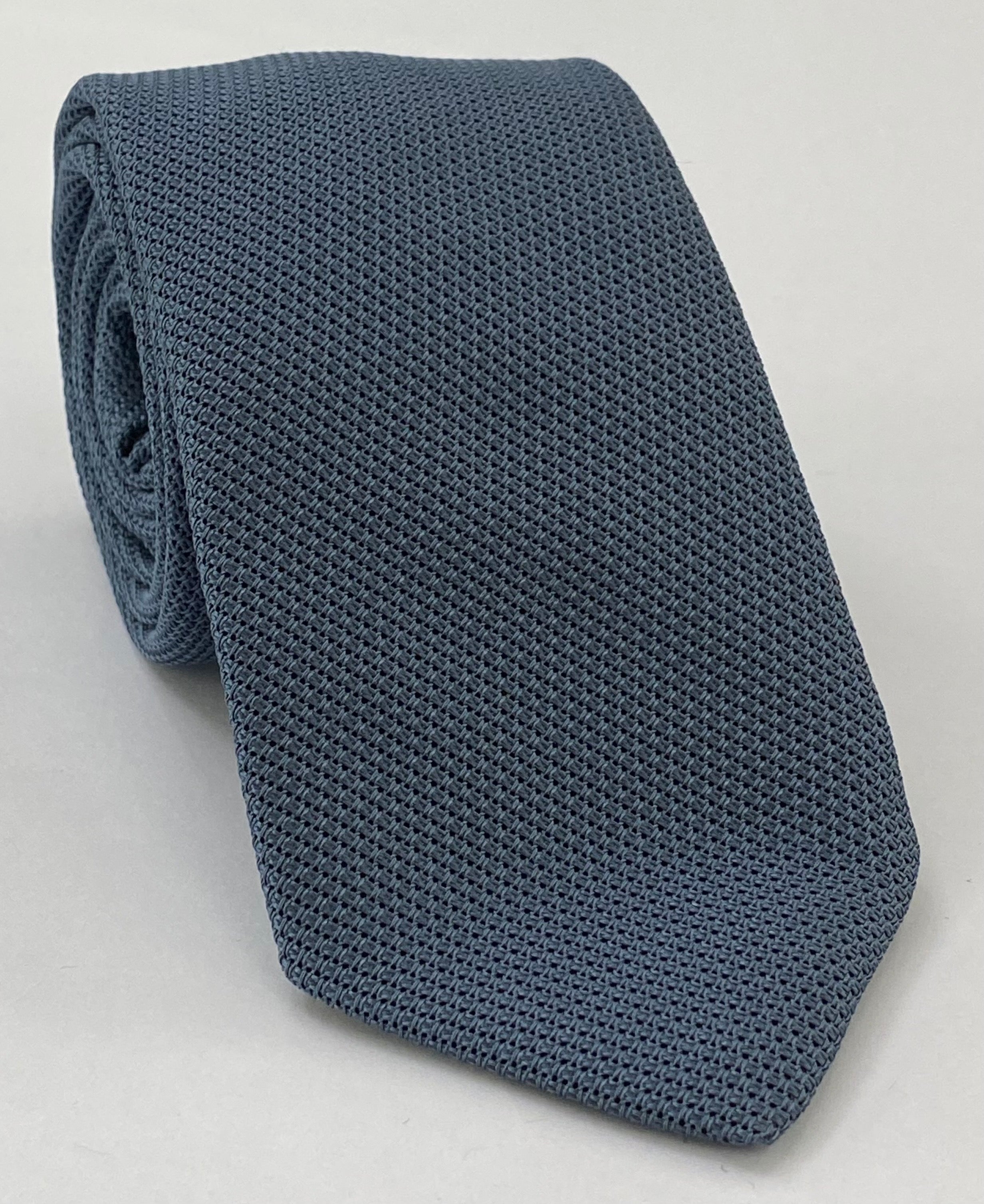 スレートブルー ピッコラ グレナディン シルクタイ #GPT-9