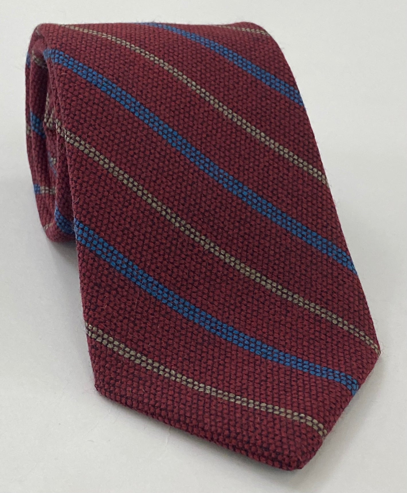 미드나잇 블루 울/실크 타이 GWST-1