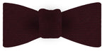 {[en]:Burgundy Wool/Silk Bow Tie