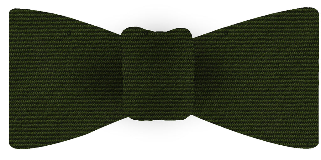 {[en]:Forest Green Wool/Silk Bow Tie