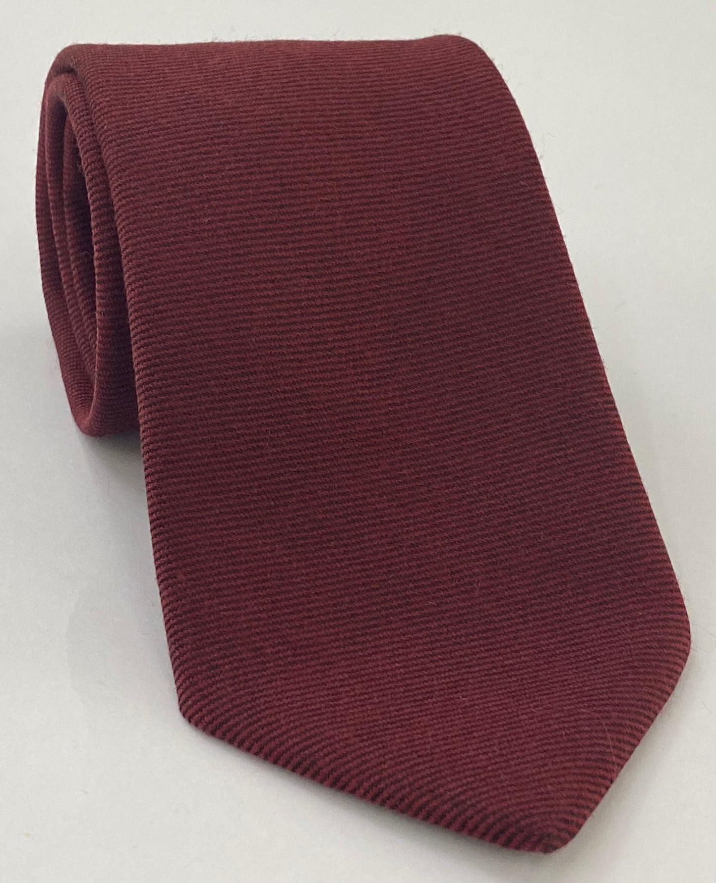 다크 레드 울/실크 타이 GWST-2
