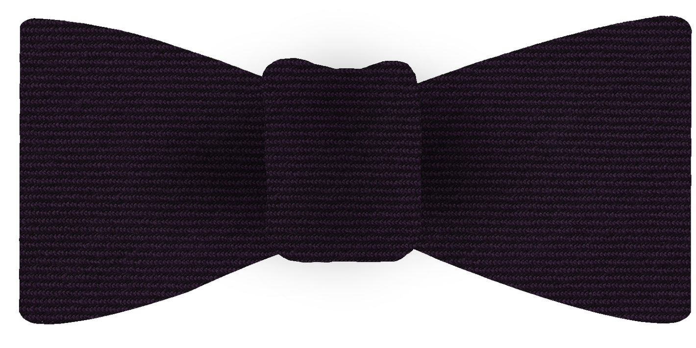 {[en]:Purple Wool/Silk Bow Tie