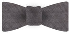 {[en]:Gray Wool/Silk Bow Tie
