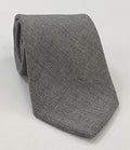 灰色羊毛/絲綢領帶 GWST-7