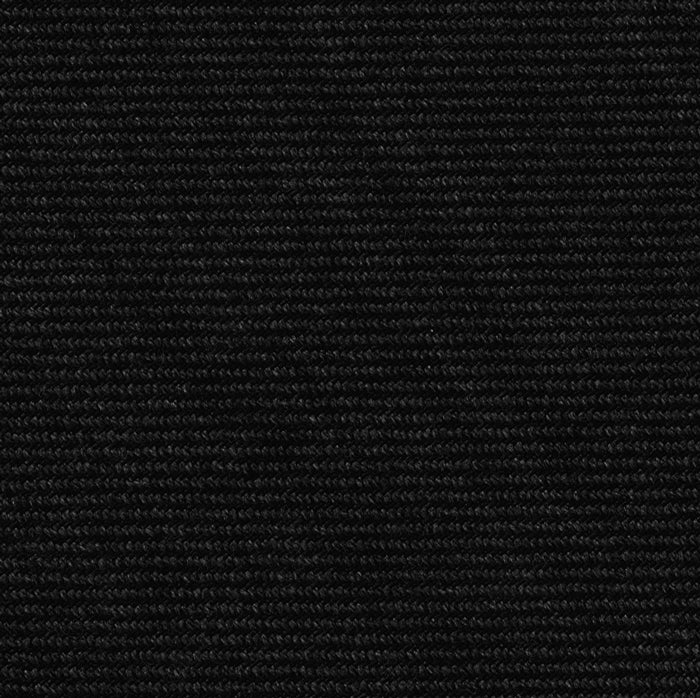 {[en]:Black Wool/Silk Pocket Square