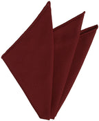 Red Grenadine Fina Silk Pocket Square 1