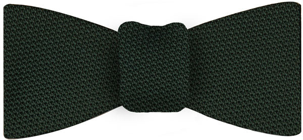Forest Green Grenadine Fina Silk Bow Tie #GFBT-16