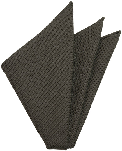 {[en]:Sage Grenadine Fina Silk Pocket Square