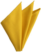 {[en]:Yellow Gold Grenadine Fina Silk Pocket Square