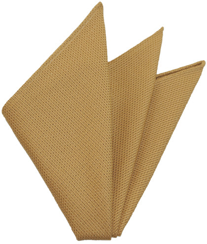 {[en]:Cream Grenadine Fina Silk Pocket Square
