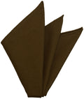 {[en]:Dark Sienna Grenadine Fina Silk Pocket Square