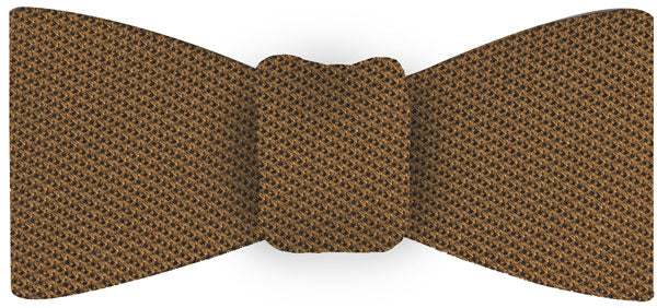 Dark Sienna Grenadine Fina Silk Bow Tie #GFBT-31