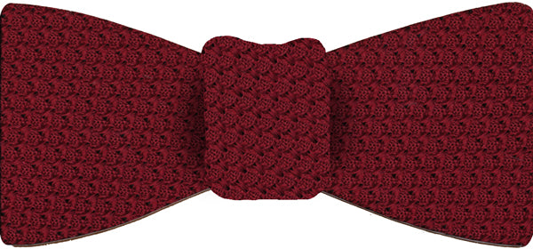 {[en]:Red Prometeo Grenadine Silk Bow Tie