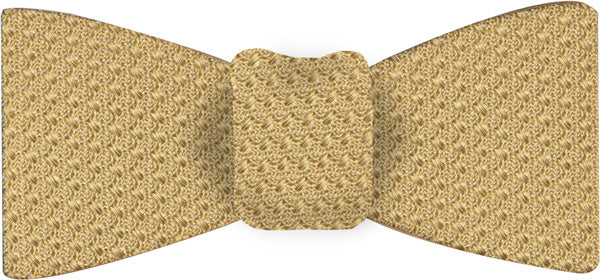 {[en]:Corn Yellow Prometeo Grenadine Silk Bow Tie
